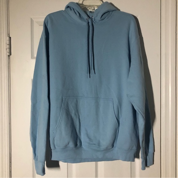 Youth Powder Blue Hoodie - Picture 2 of 2